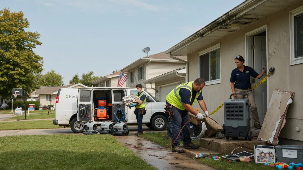 Water Damage Restoration in Virginville, PA near me